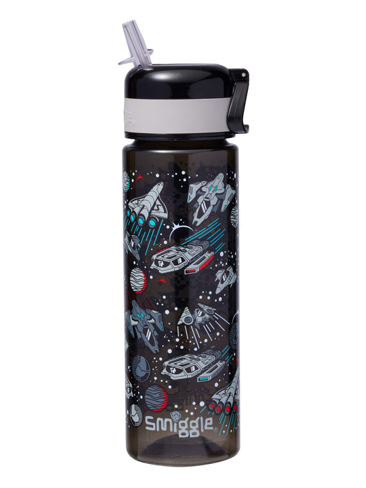 Smiggle - Eclipse 650 ML Water Bottle with Straw