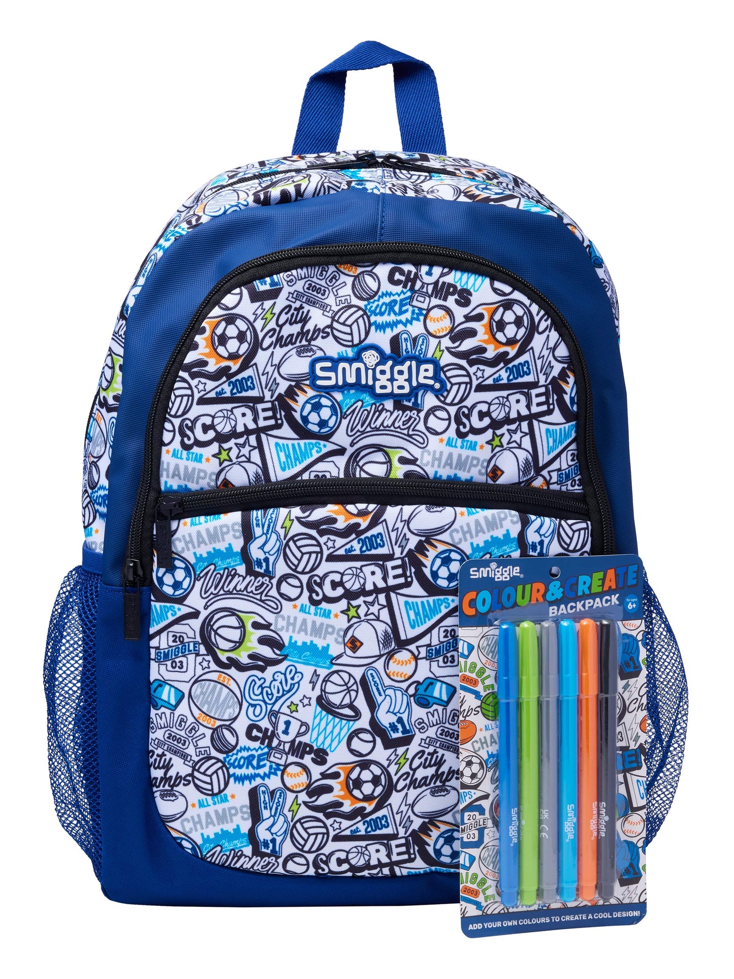 Smiggle - Play Zone Create Your Own Backpack