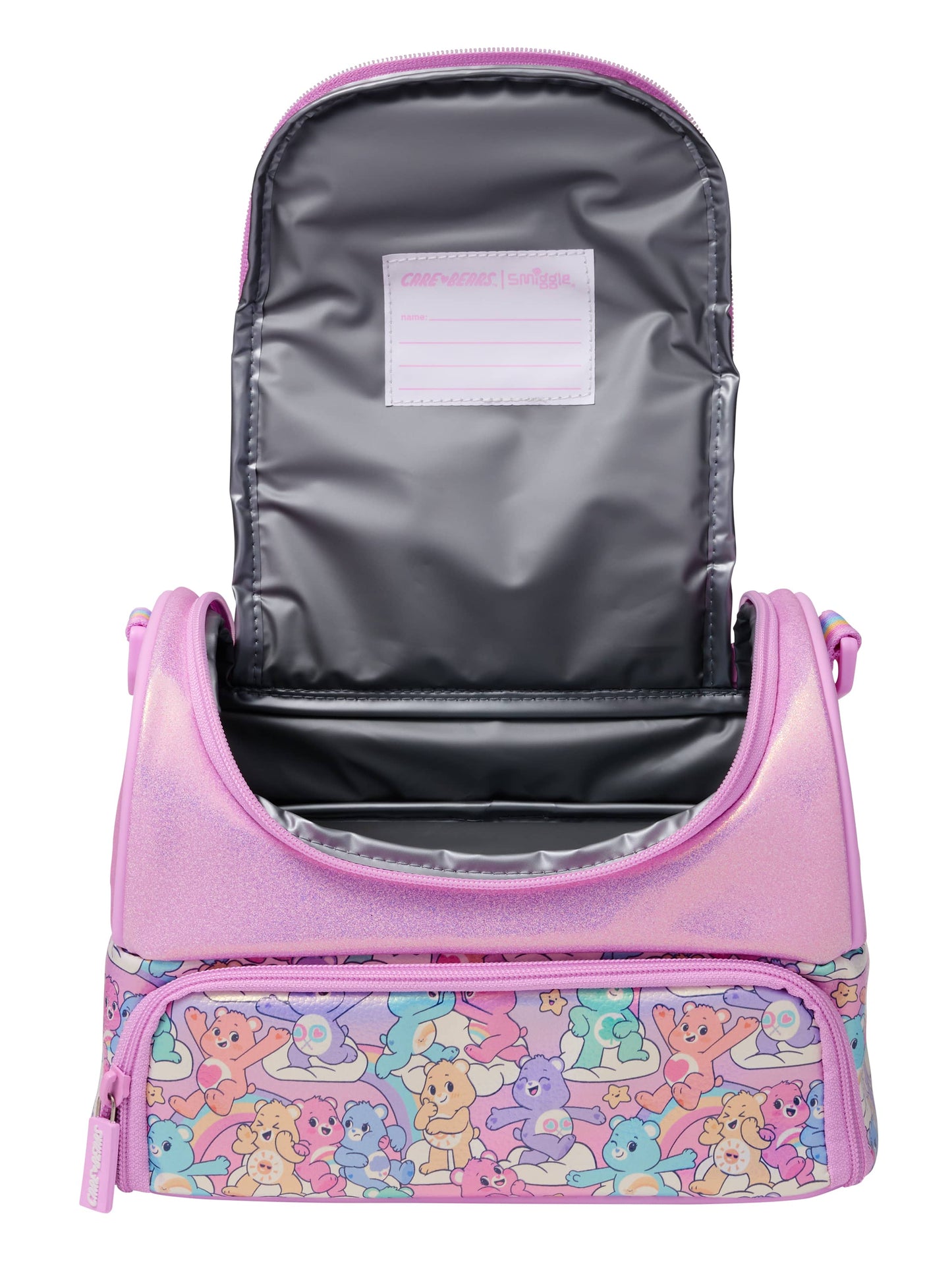 Smiggle - Care Bears Double-Layer Lunch Bag