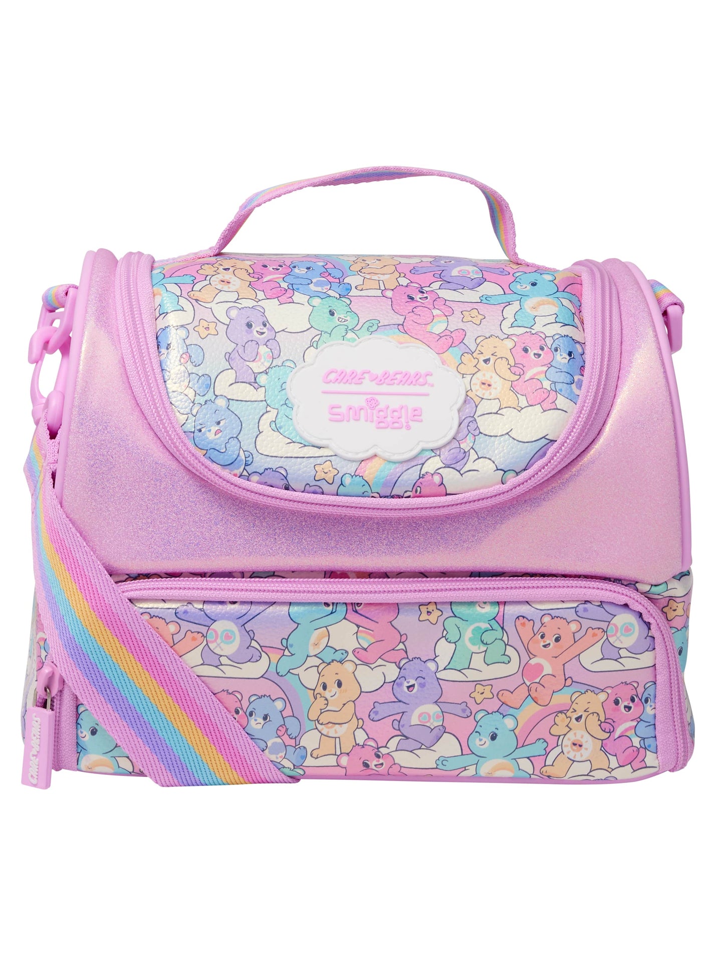 Smiggle - Care Bears Double-Layer Lunch Bag