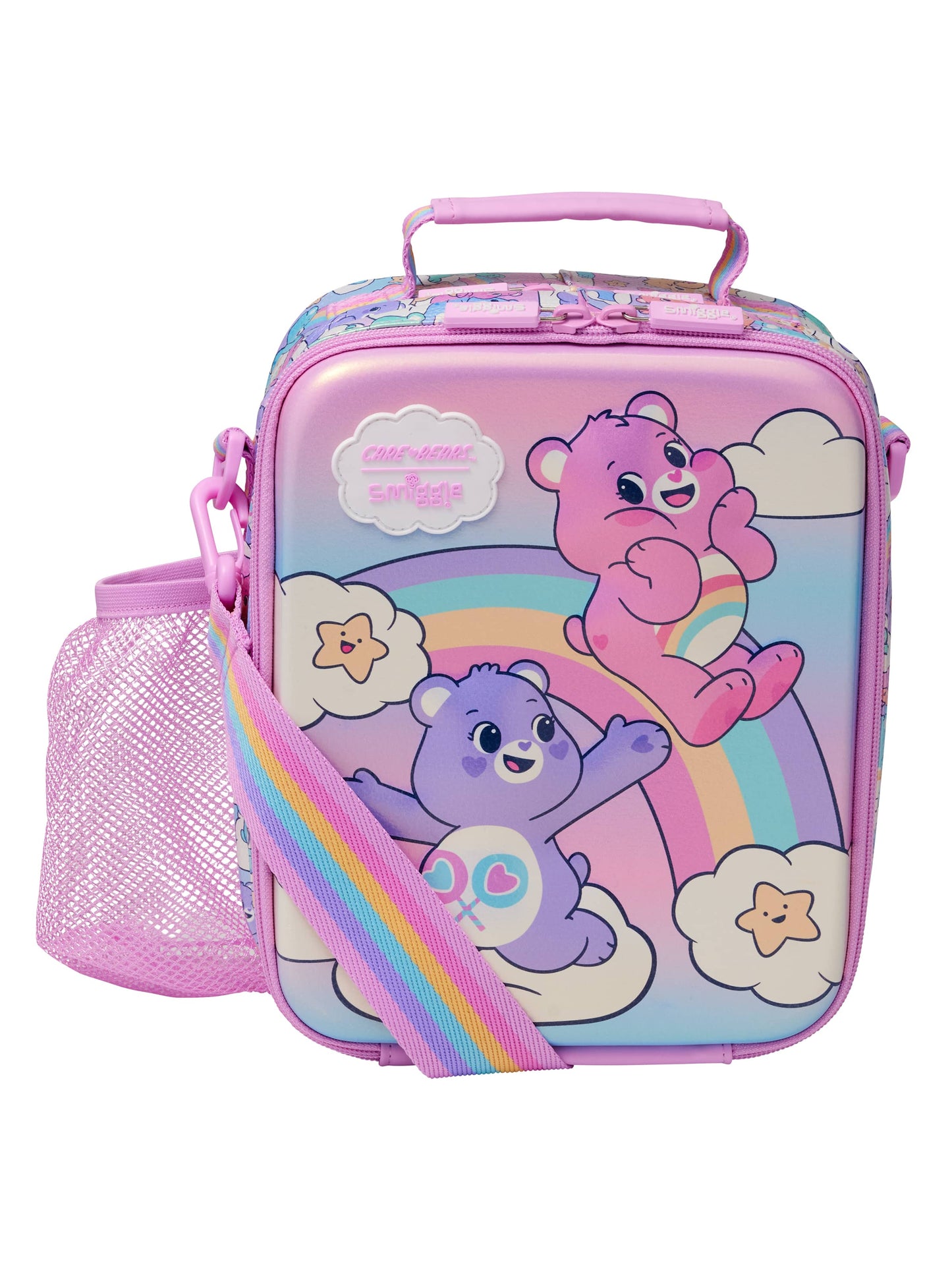 Smiggle - Care Bears Sert Kapaklı Beslenme Çantası