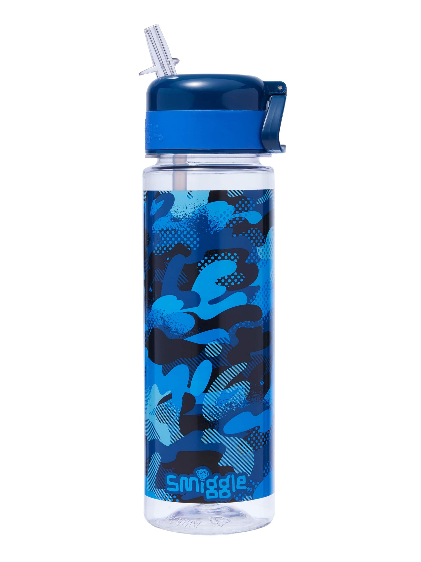 Smiggle - Smiggler 650 ML Water Bottle with Straw