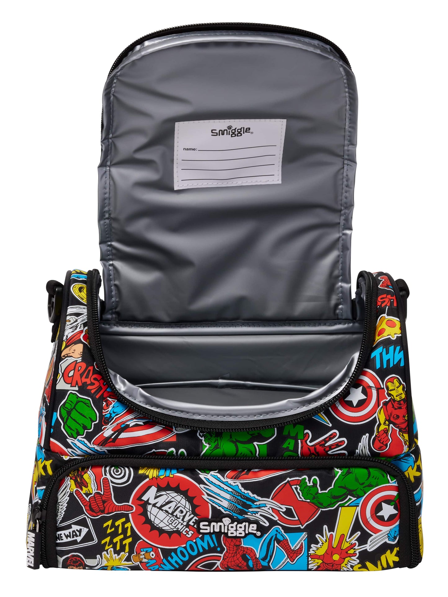 Smiggle - Marvel Double Layer Lunch Bag