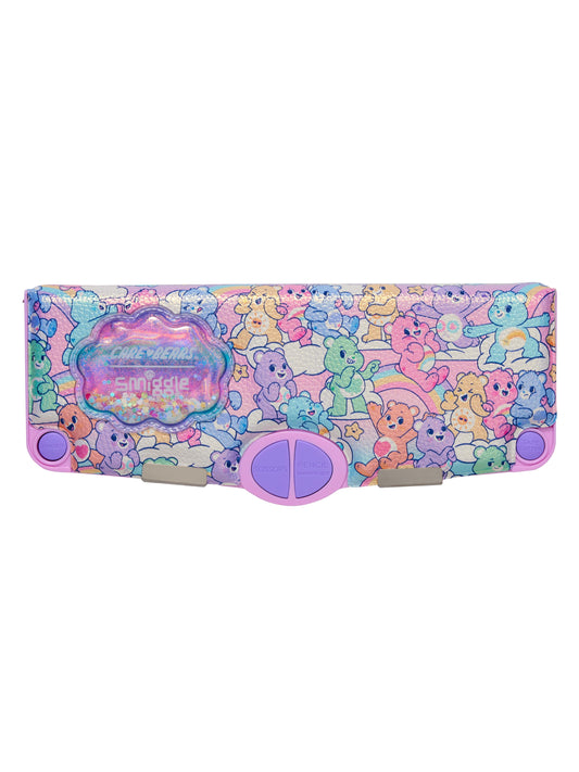 Smiggle - Care Bears Pop Out Automatic Pencil Case and Stationery Set