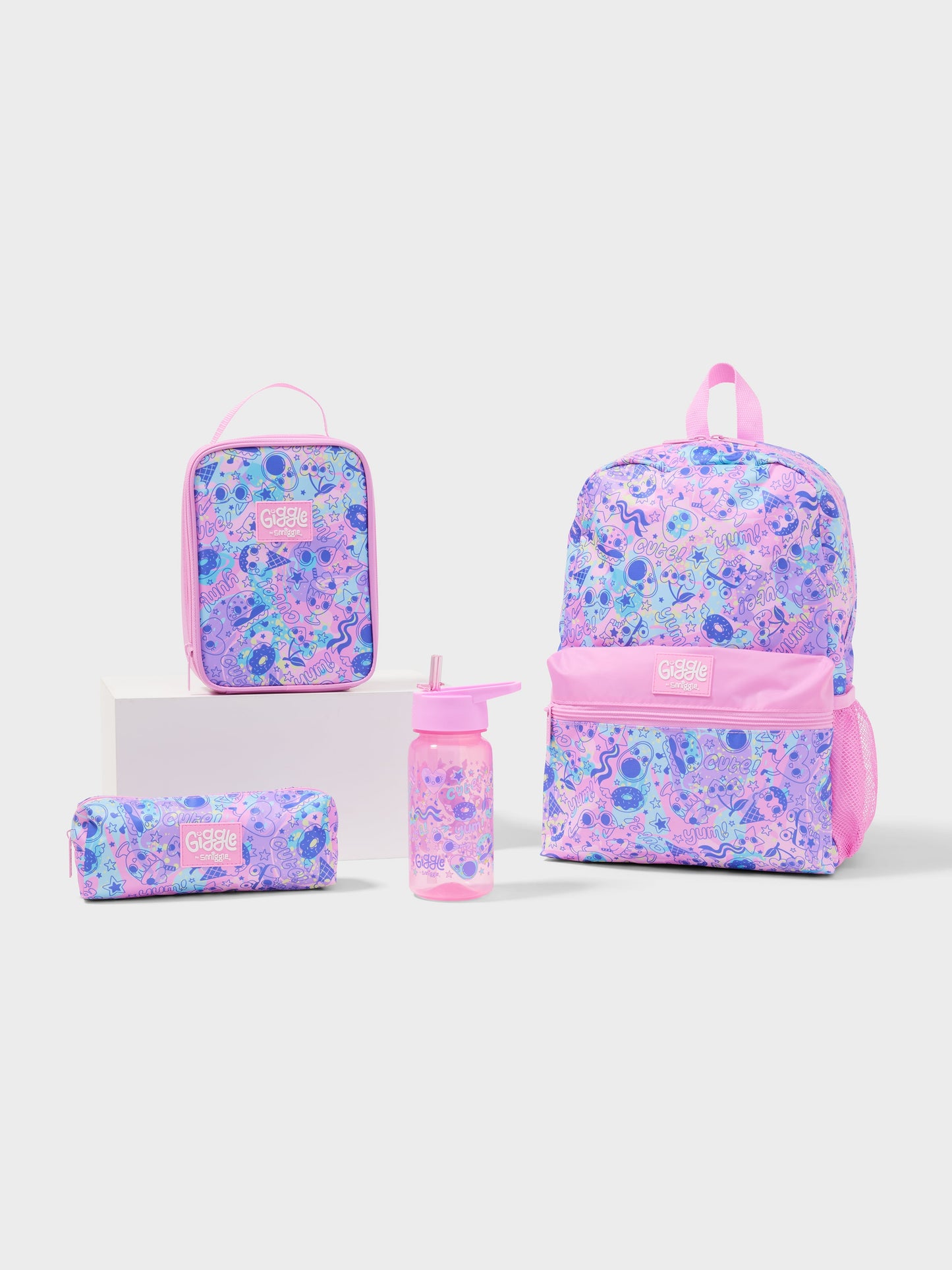 Smiggle - Giggle 4-Piece School Bag Set