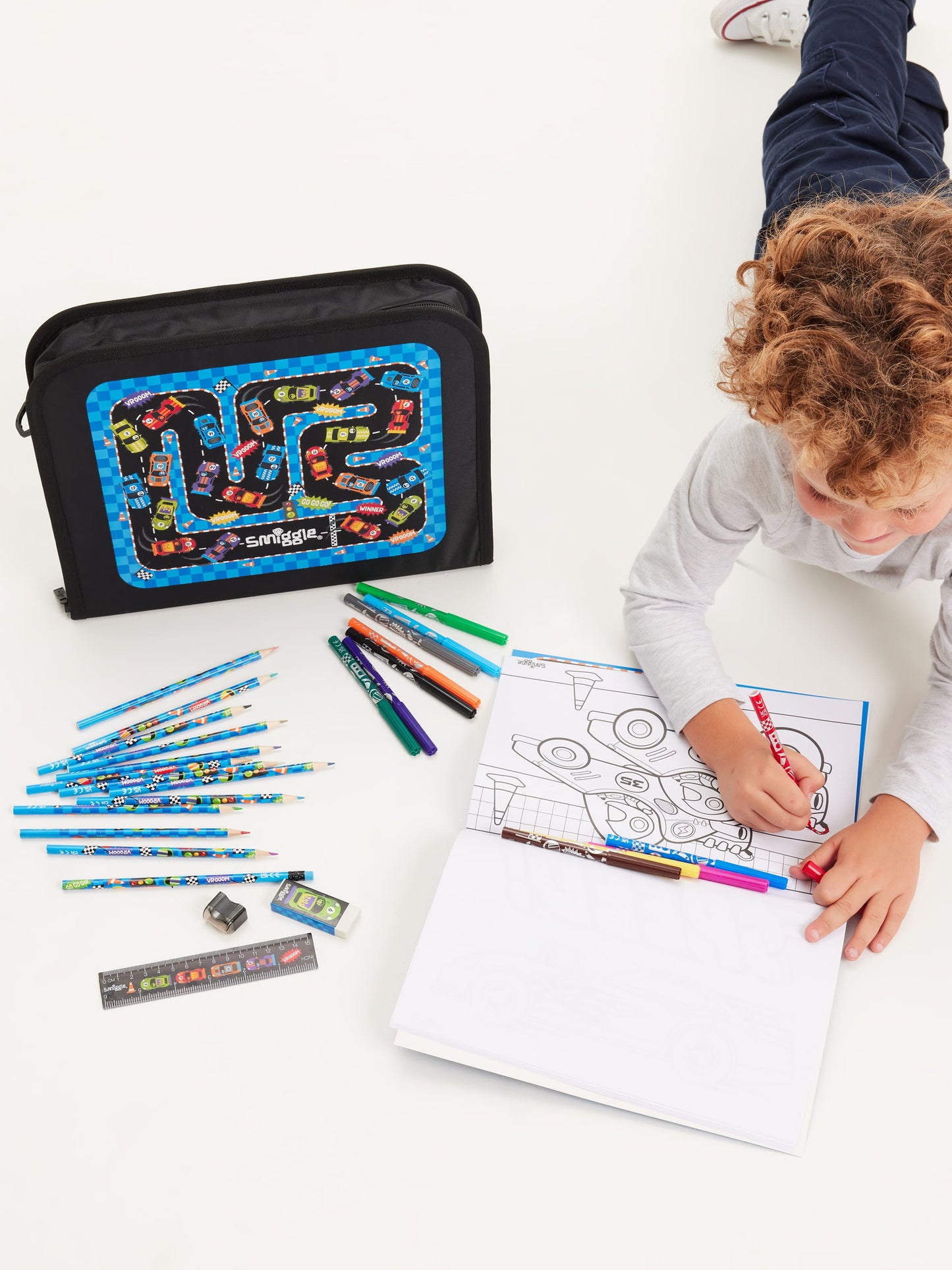 Smiggle - Adventure On-The-Go Kırtasiye ve Boyama Seti