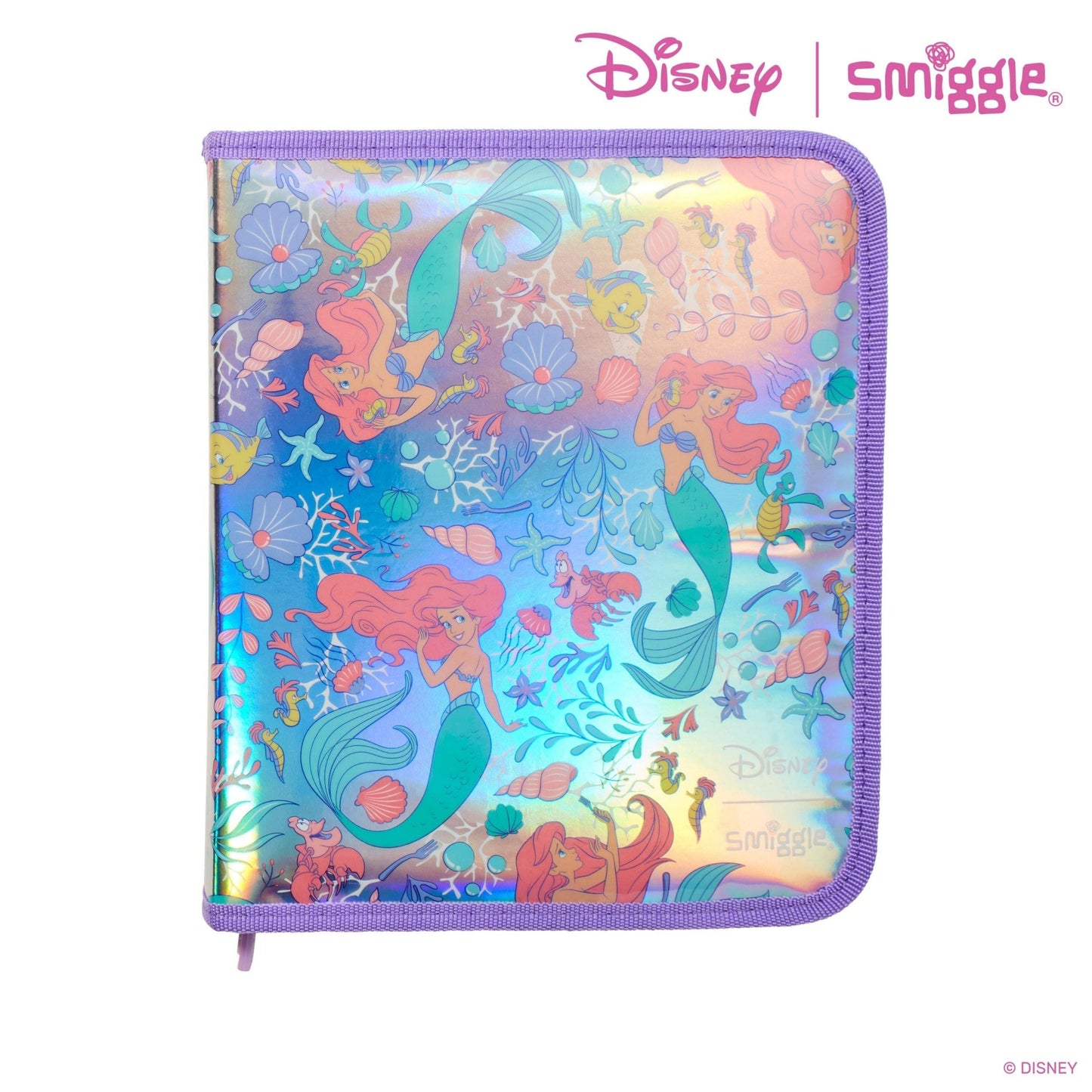 Smiggle - Disney Princess Pencil Case and Paints Stationery Set Kit