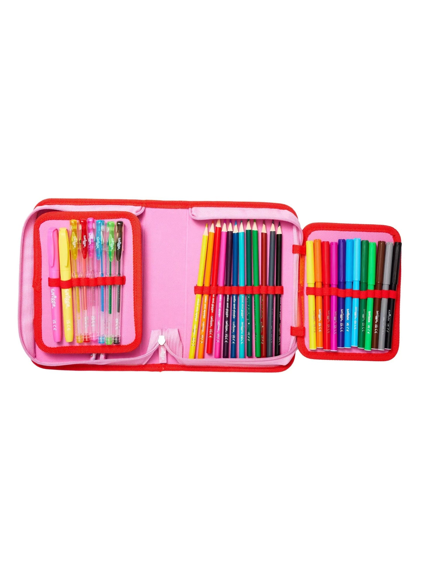 Smiggle - Wild Side Unicorn Pencil Case and Stationery Set