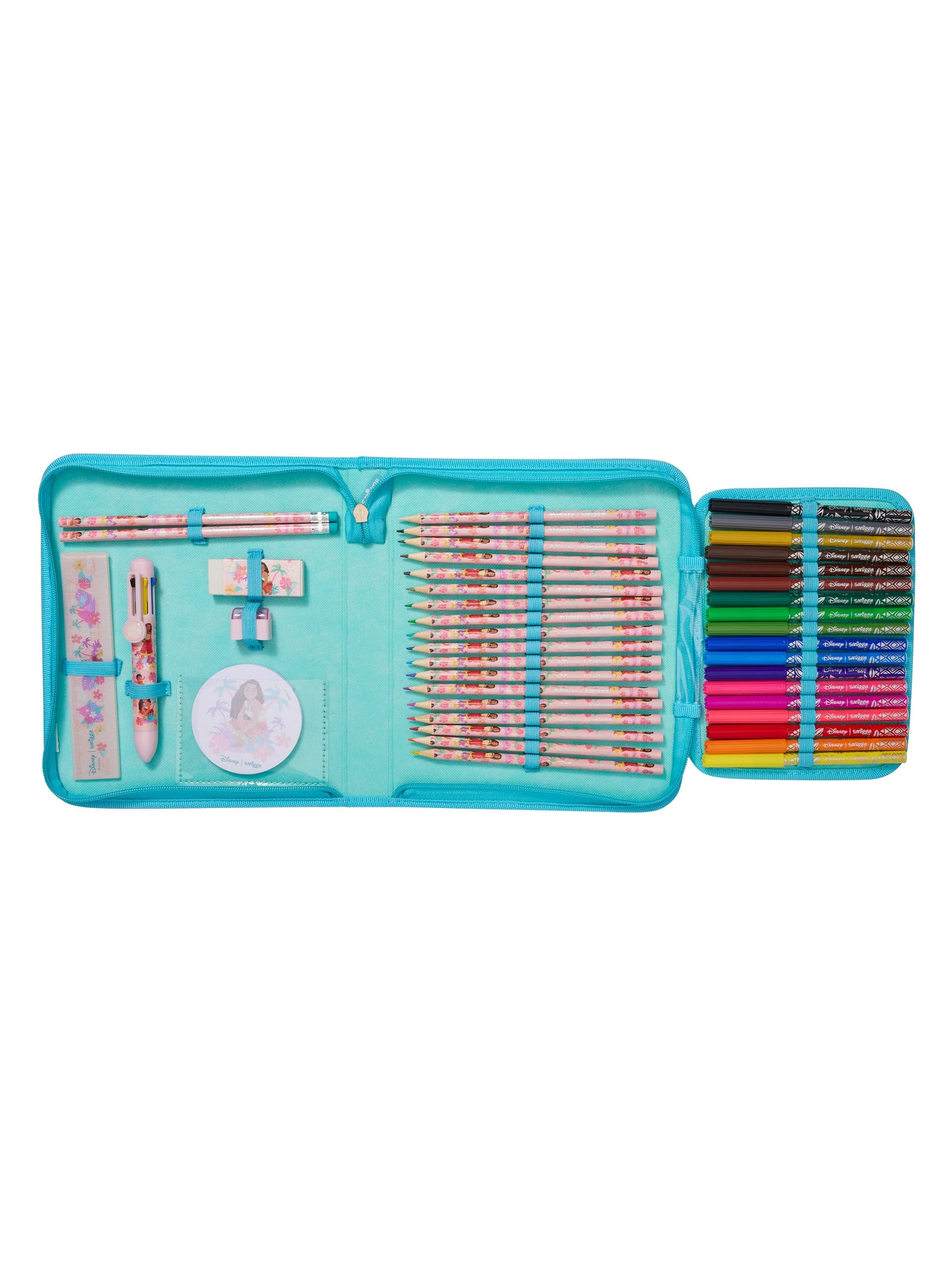 Smiggle - Moana Stationery Set and Pencil Case