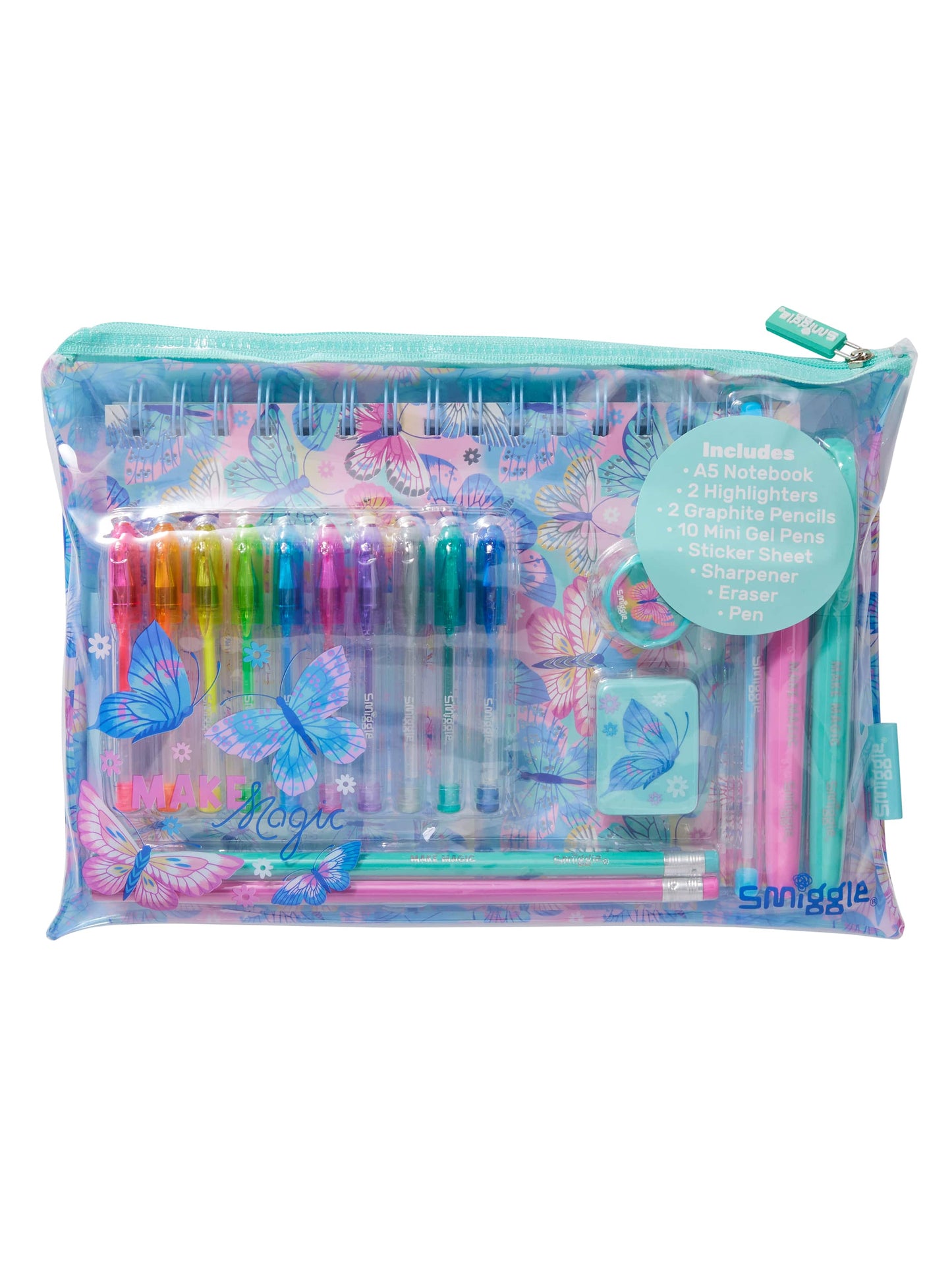 Smiggle - Surreal Stationery and Painting Set