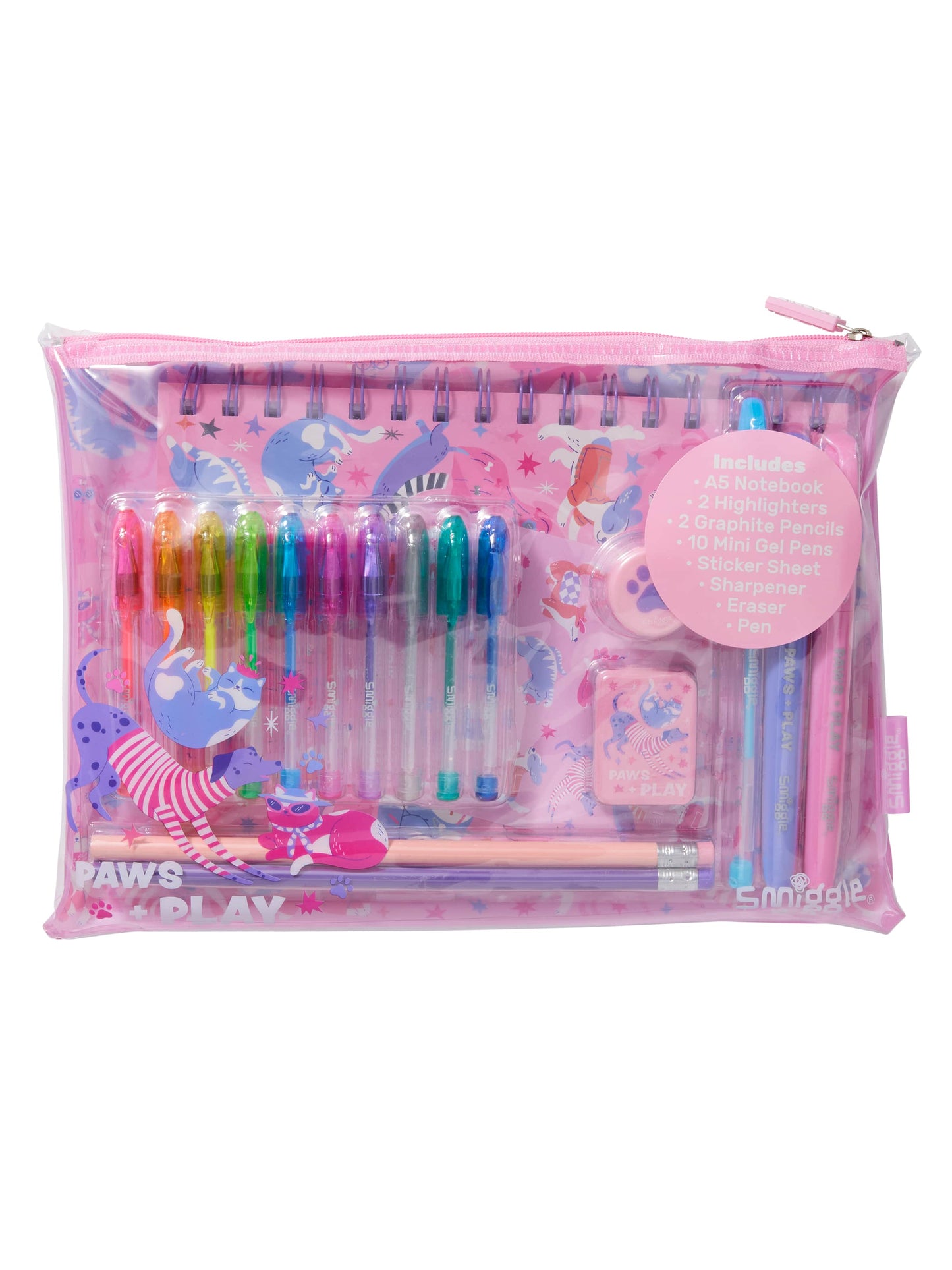 Smiggle - Surreal Stationery and Painting Set