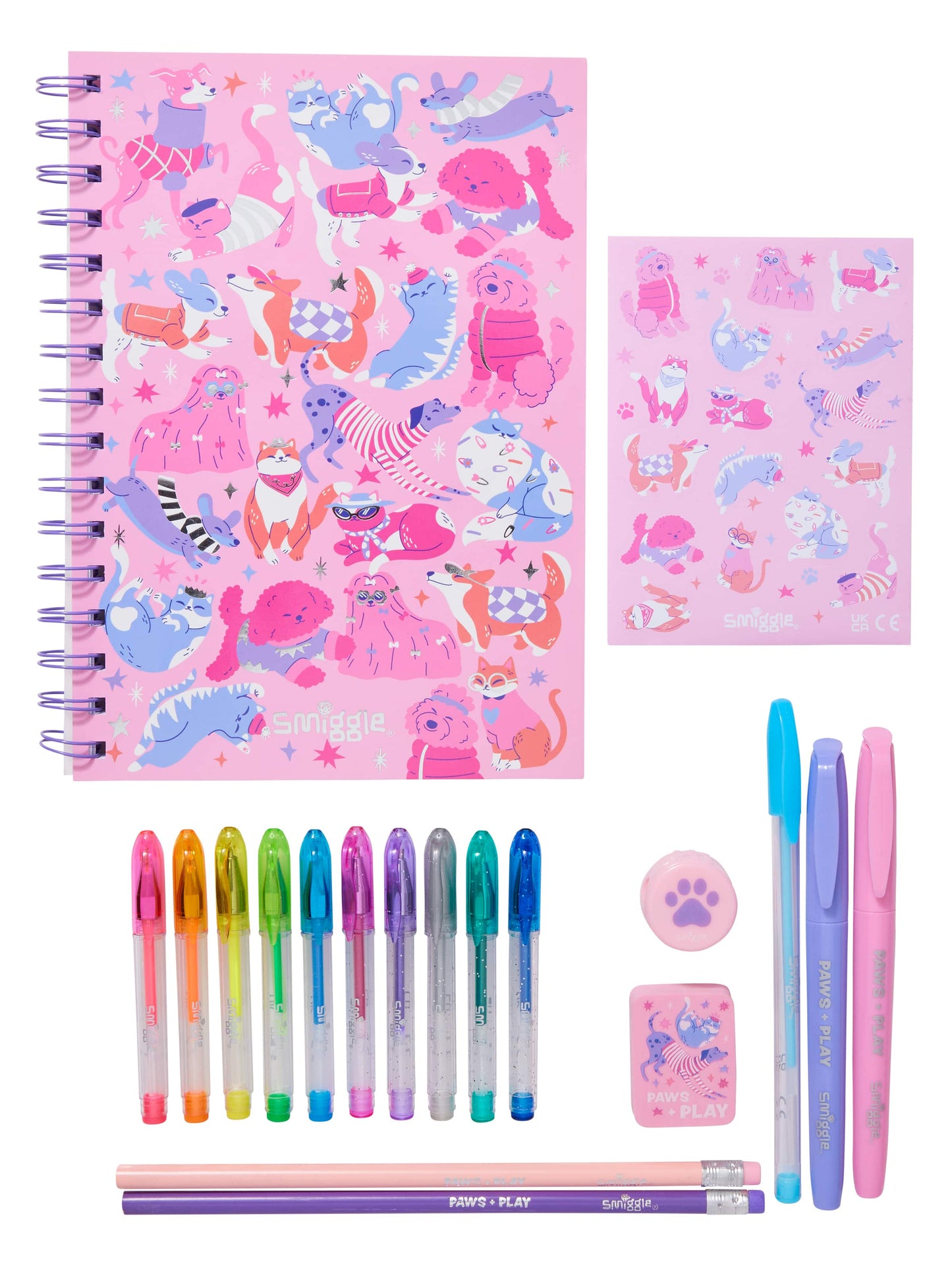 Smiggle - Surreal Stationery and Painting Set