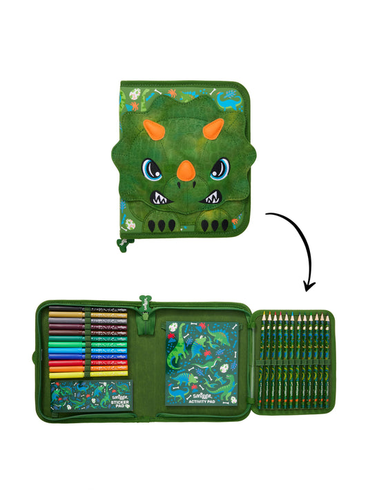 Smiggle - Fluffy Stationery Set and Pencil Case