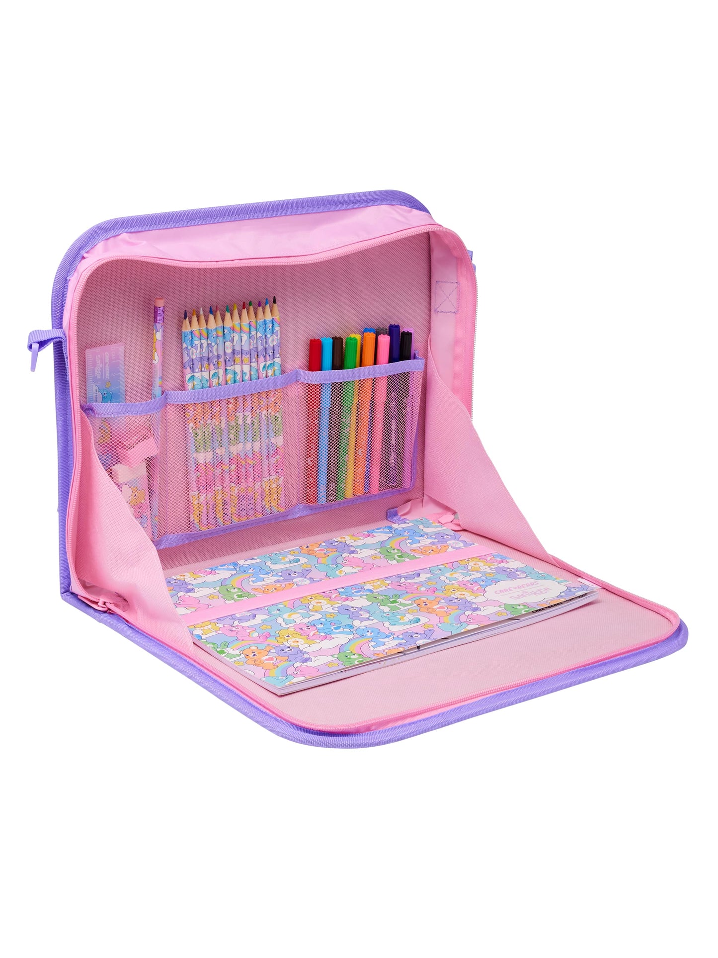 Smiggle - Care Bears Stationery Set and Pencil Case