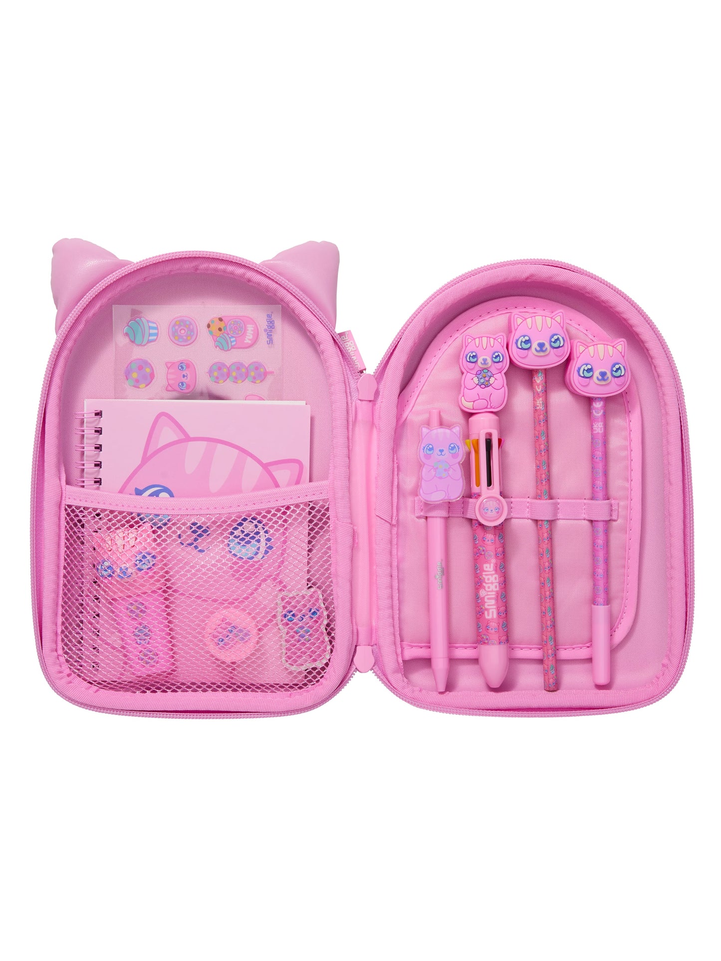 Smiggle - Pals Hardtop Kırtasiye Seti ve Kalem Kutusu