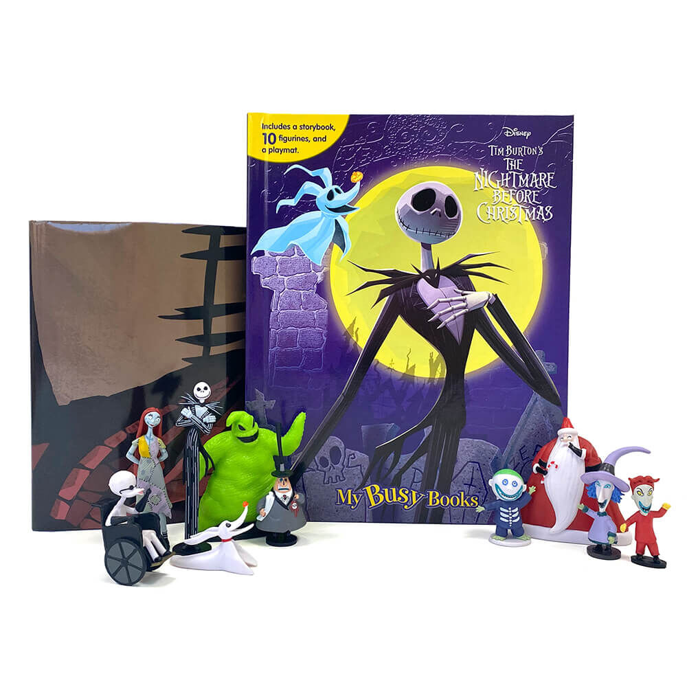 Phidal - Disney Nightmare Before Christmas English Activity and Story Book