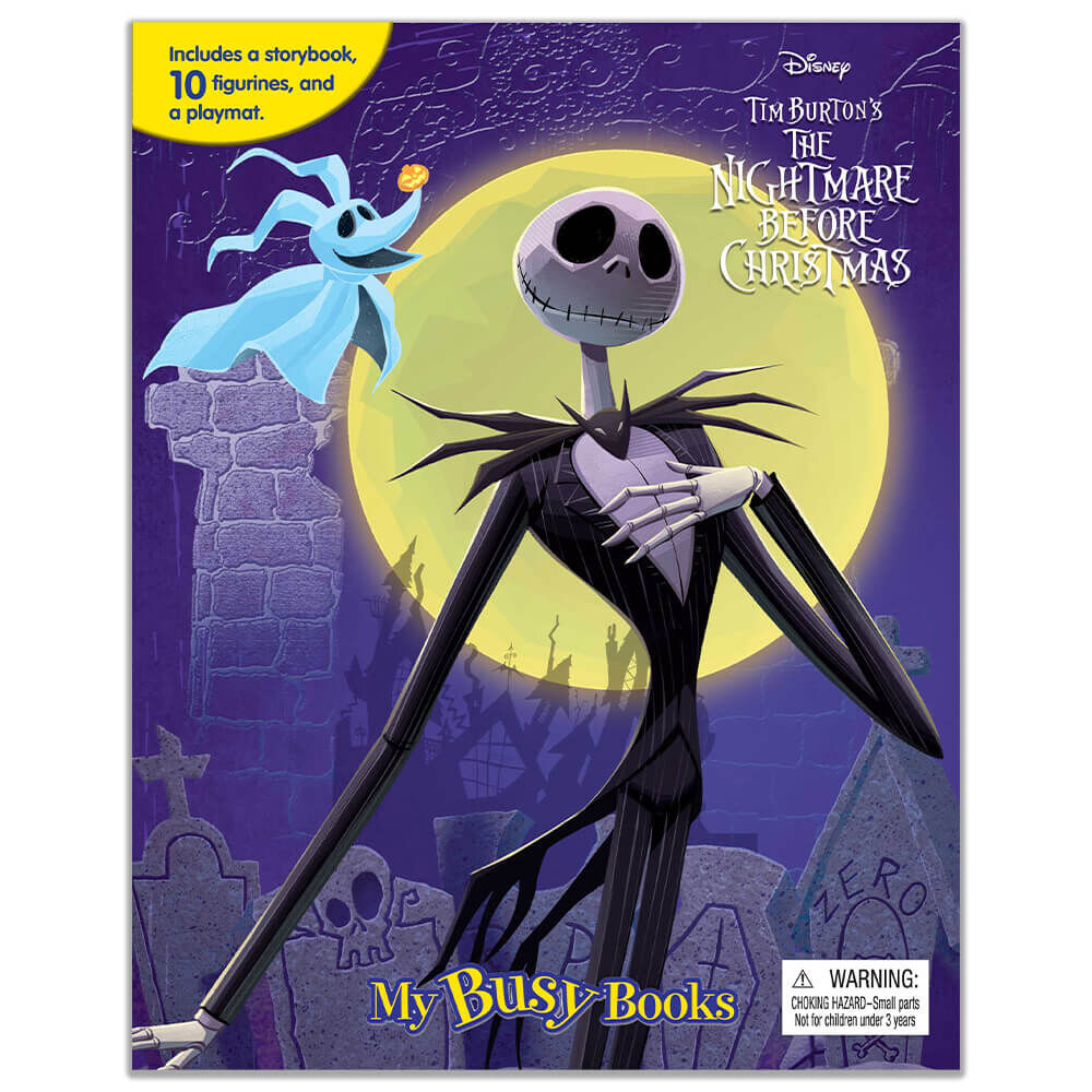 Phidal - Disney Nightmare Before Christmas English Activity and Story Book