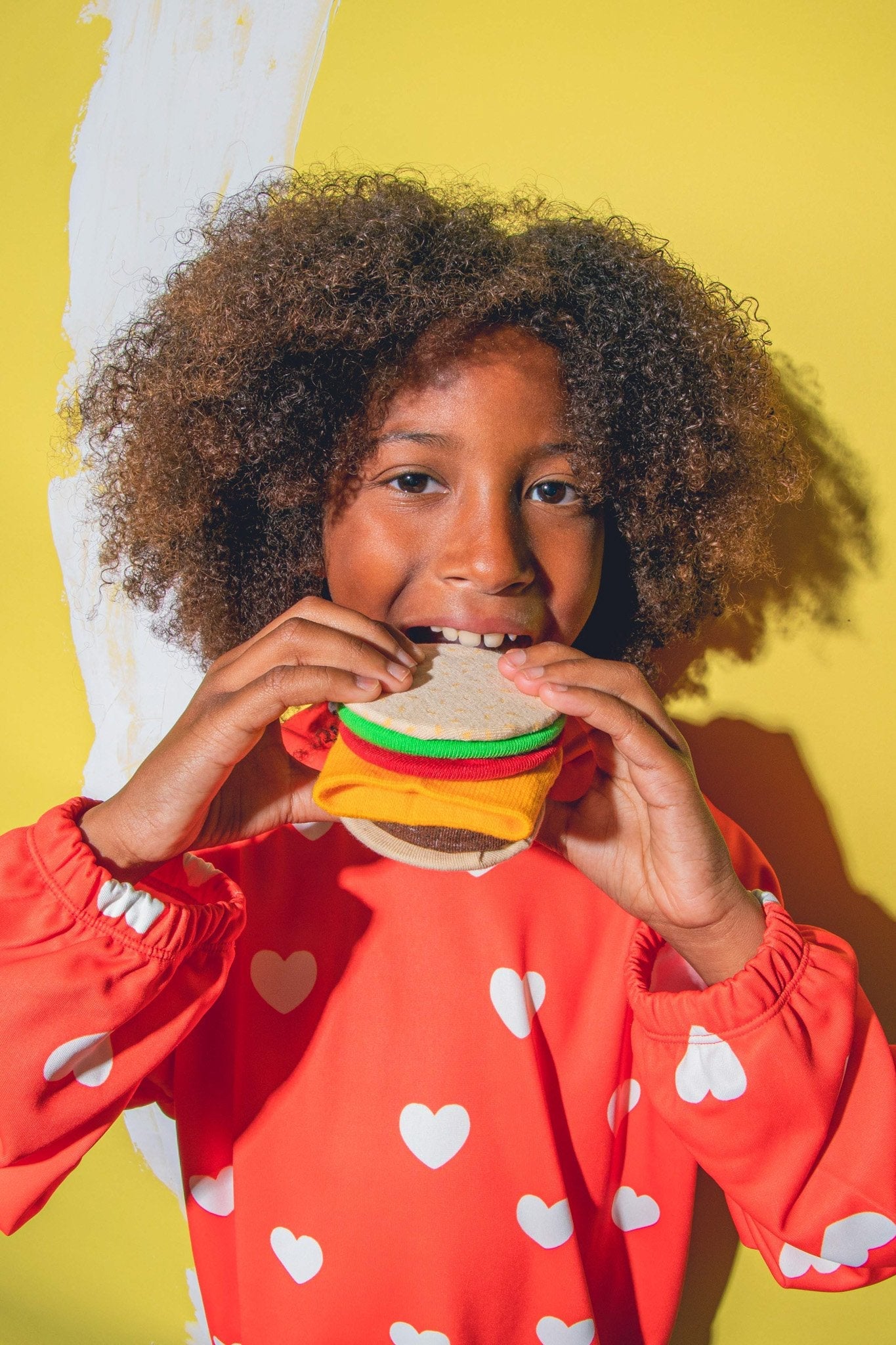 Eat My Socks - Kids' Cheeseburger Socks