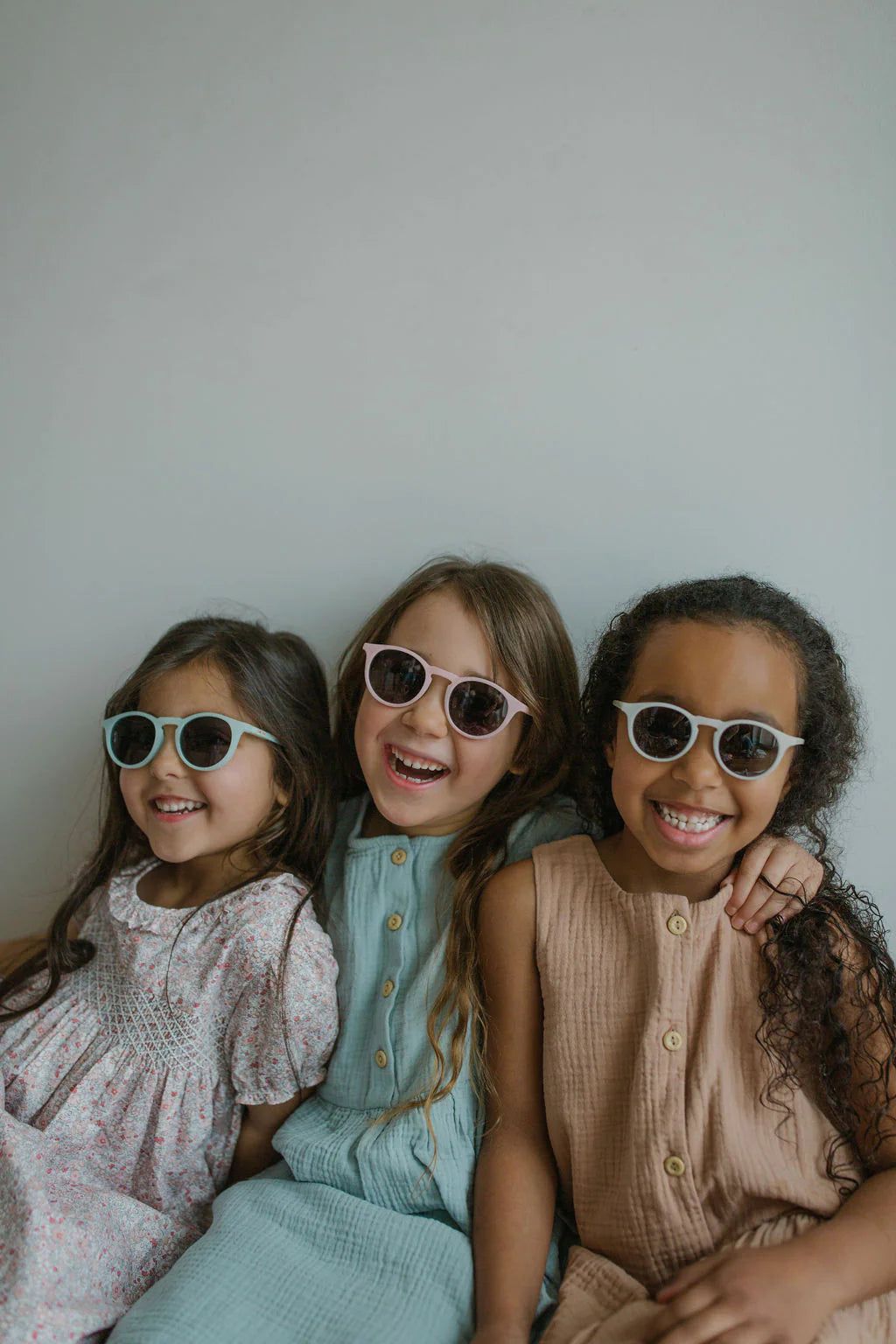 Leosun - Soft Pink Polarized UV400 Kids Sunglasses 3-8 Years