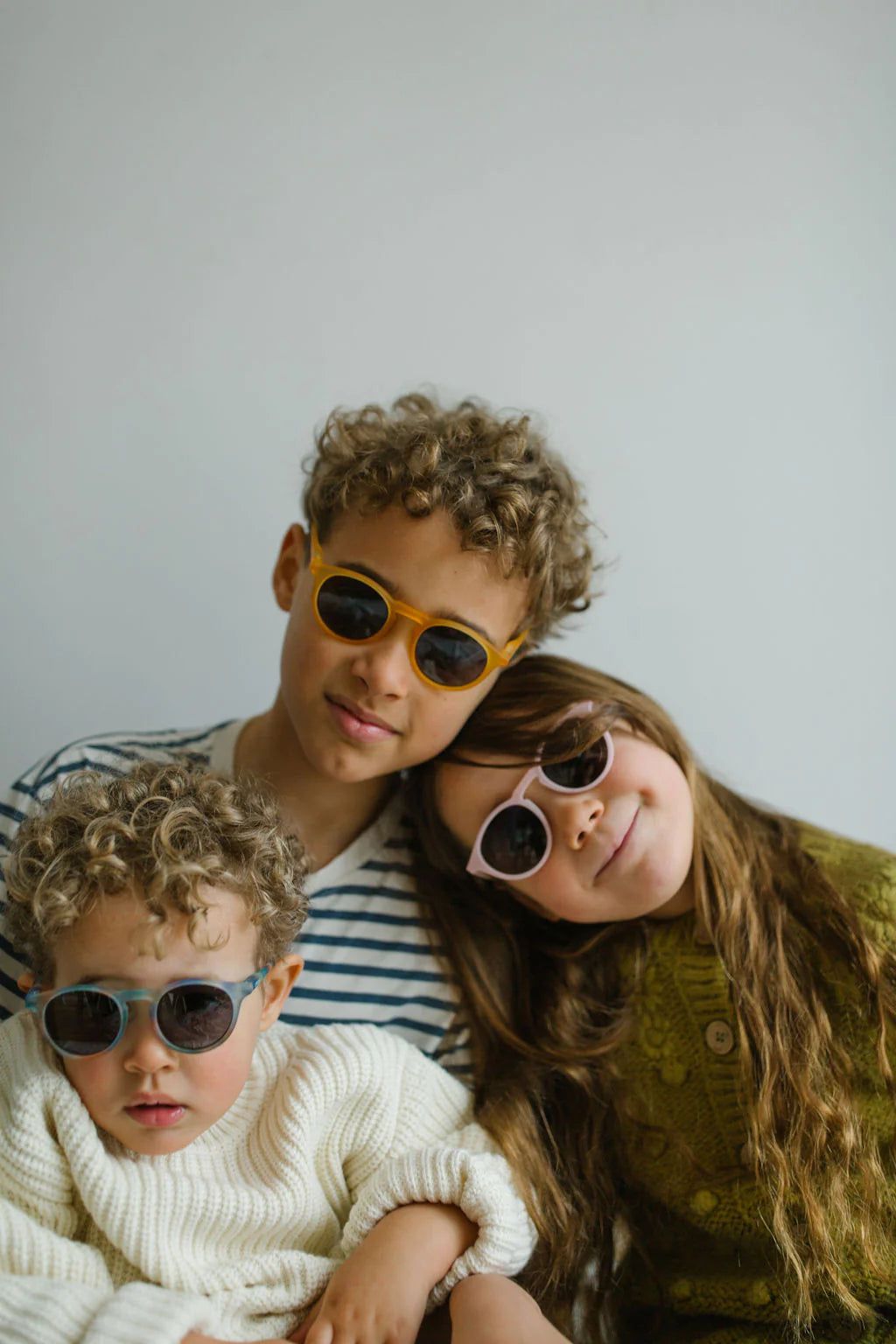 Leosun - Soft Pink Polarized UV400 Kids Sunglasses 3-8 Years
