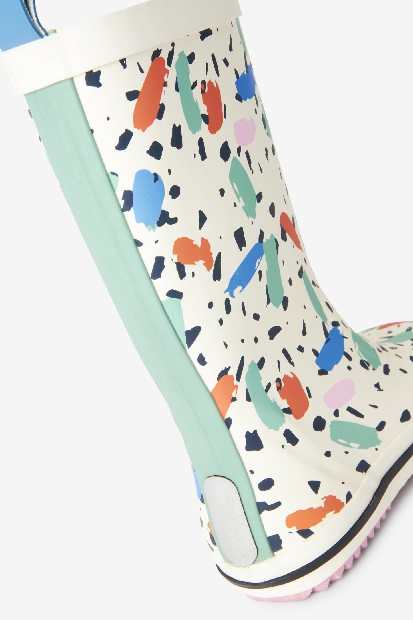 Dinossi - Confetti Print Girls' Rain Boots
