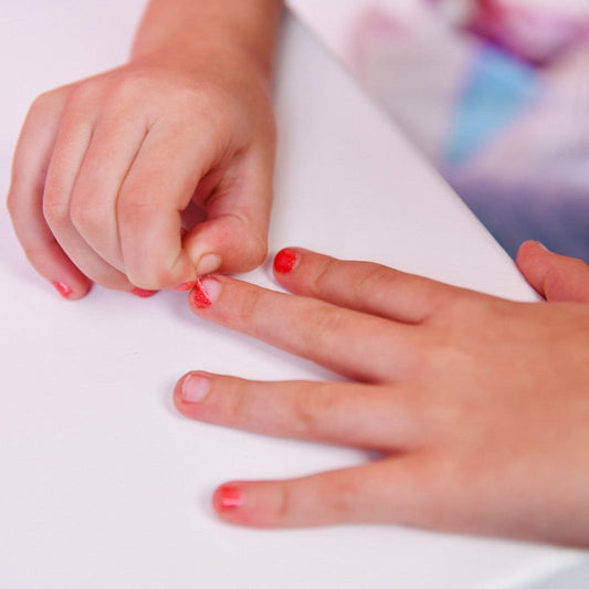 Miss Nella - Bright Red Peel-Off Nail Polish