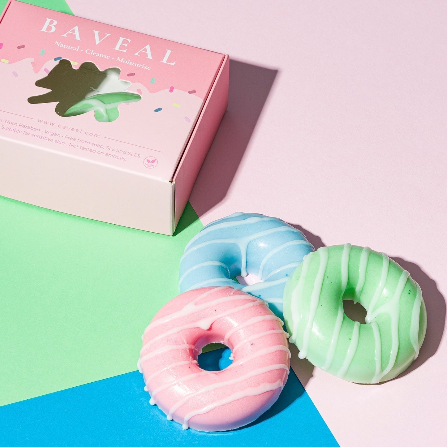 Baveal – Donut Design Moisturizing Hand and Body Soap