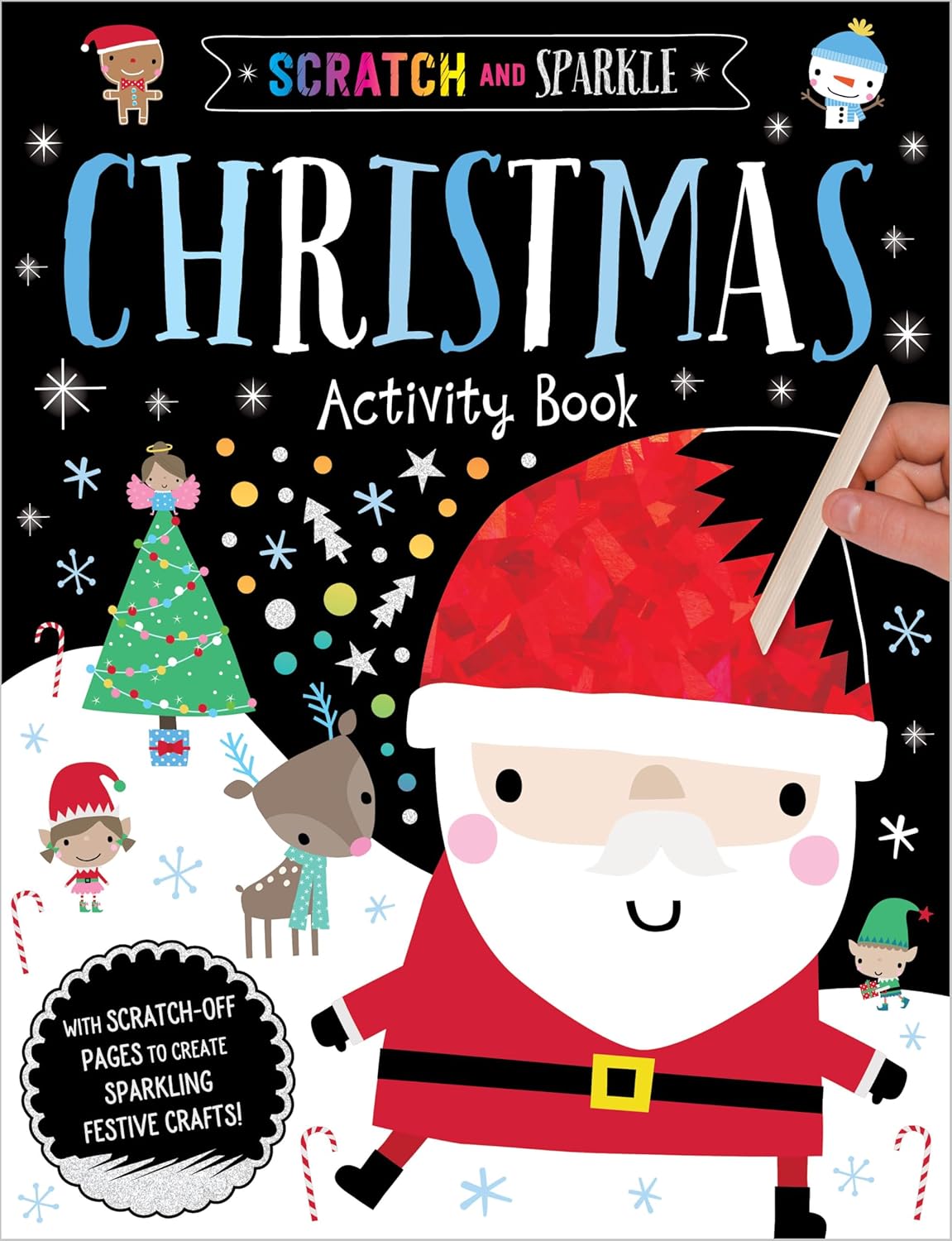 Dinossi - Scratch and Sparkle İngilizce Noel Etkinlik Kitabı