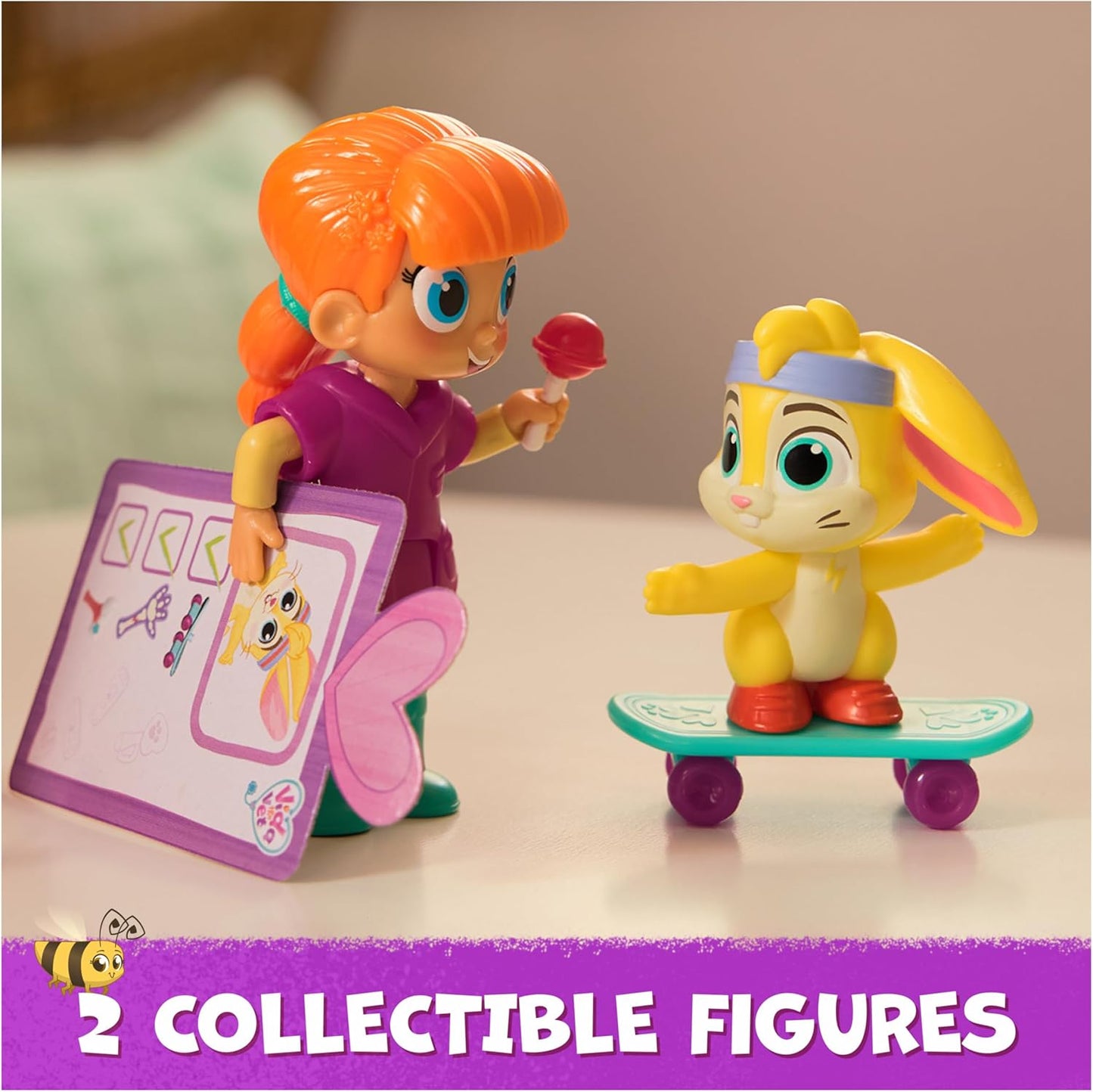 Dinossi - Vida The Vet, Vida & Zig Zag Action Figures from Zig Zag