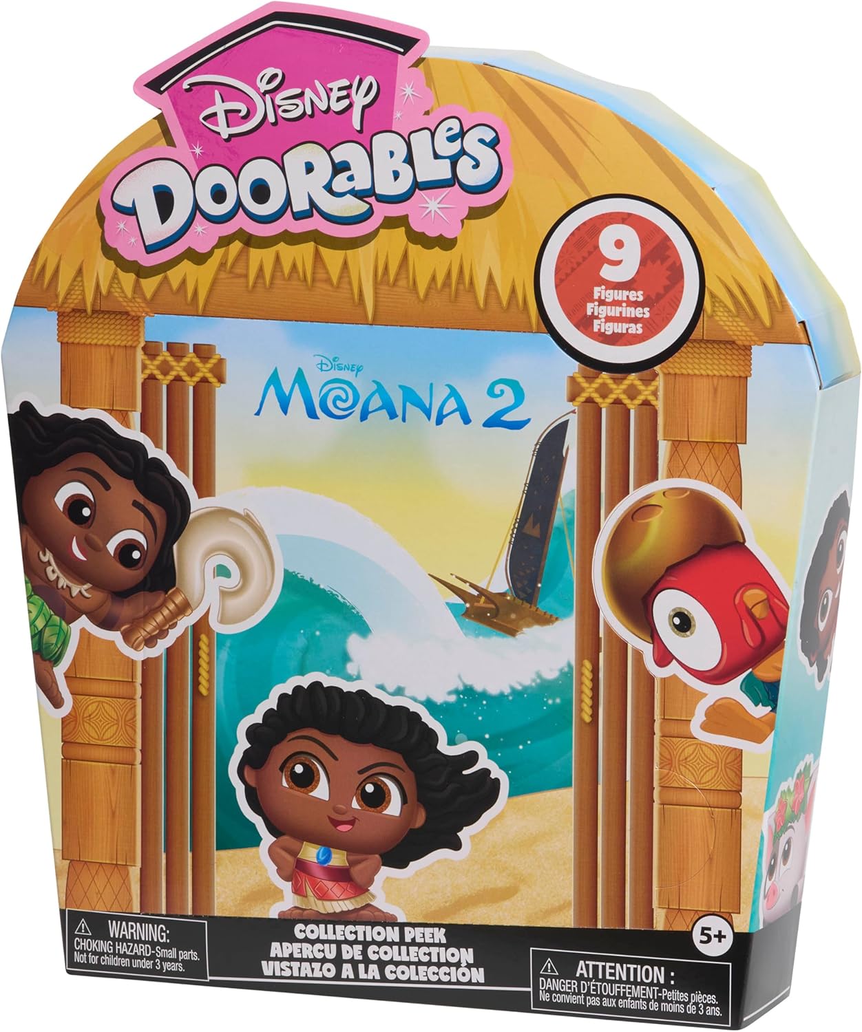 Disney - Disney Doorables Moana 2 Collectible Figure Toys