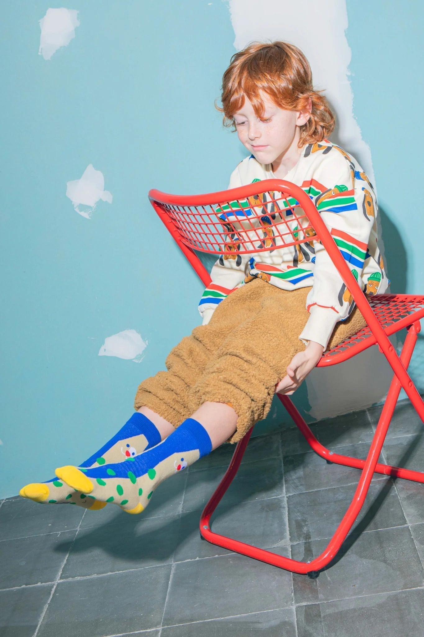 Eat My Socks - Kids Happy Dog Socks