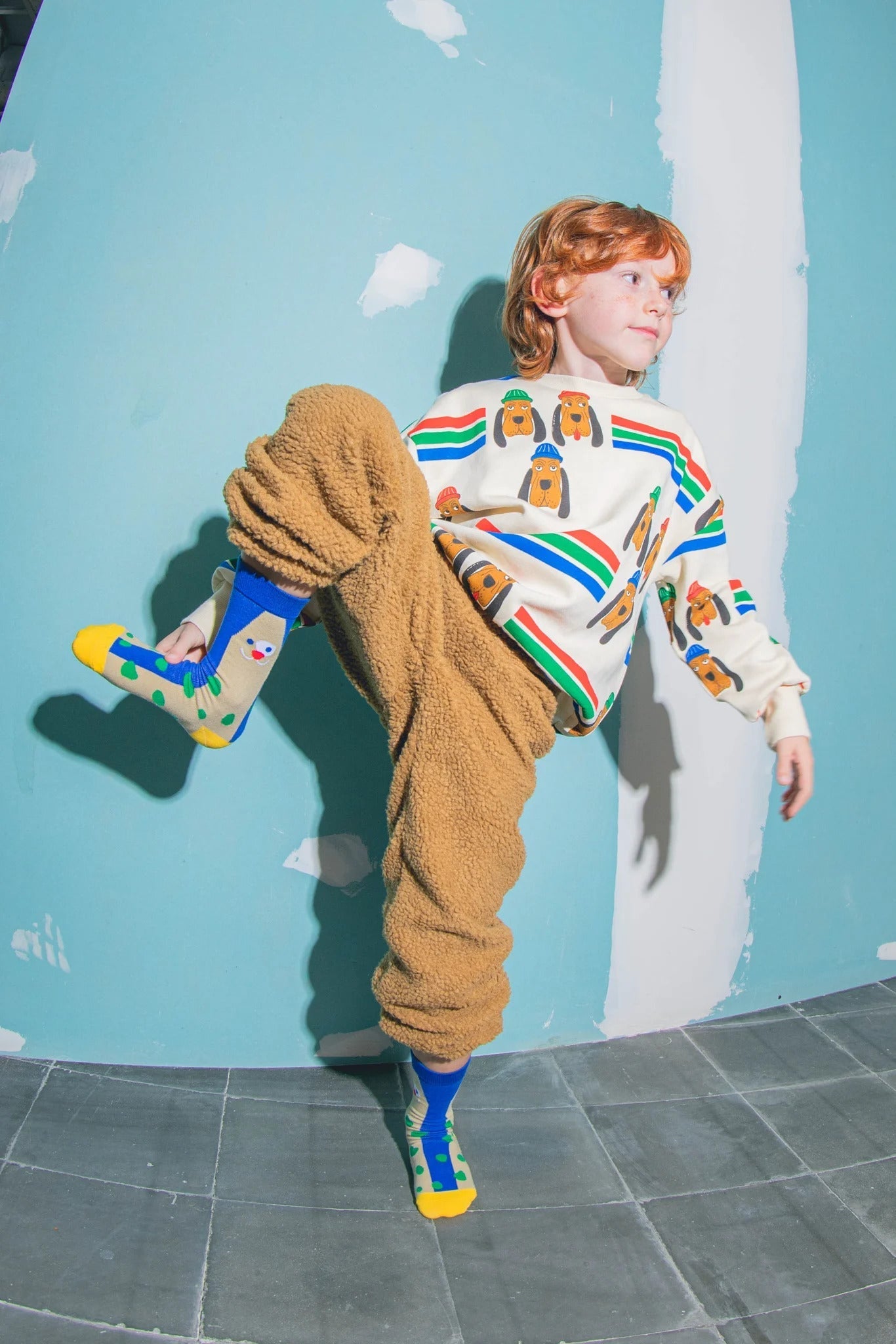 Eat My Socks - Kids Happy Dog Socks