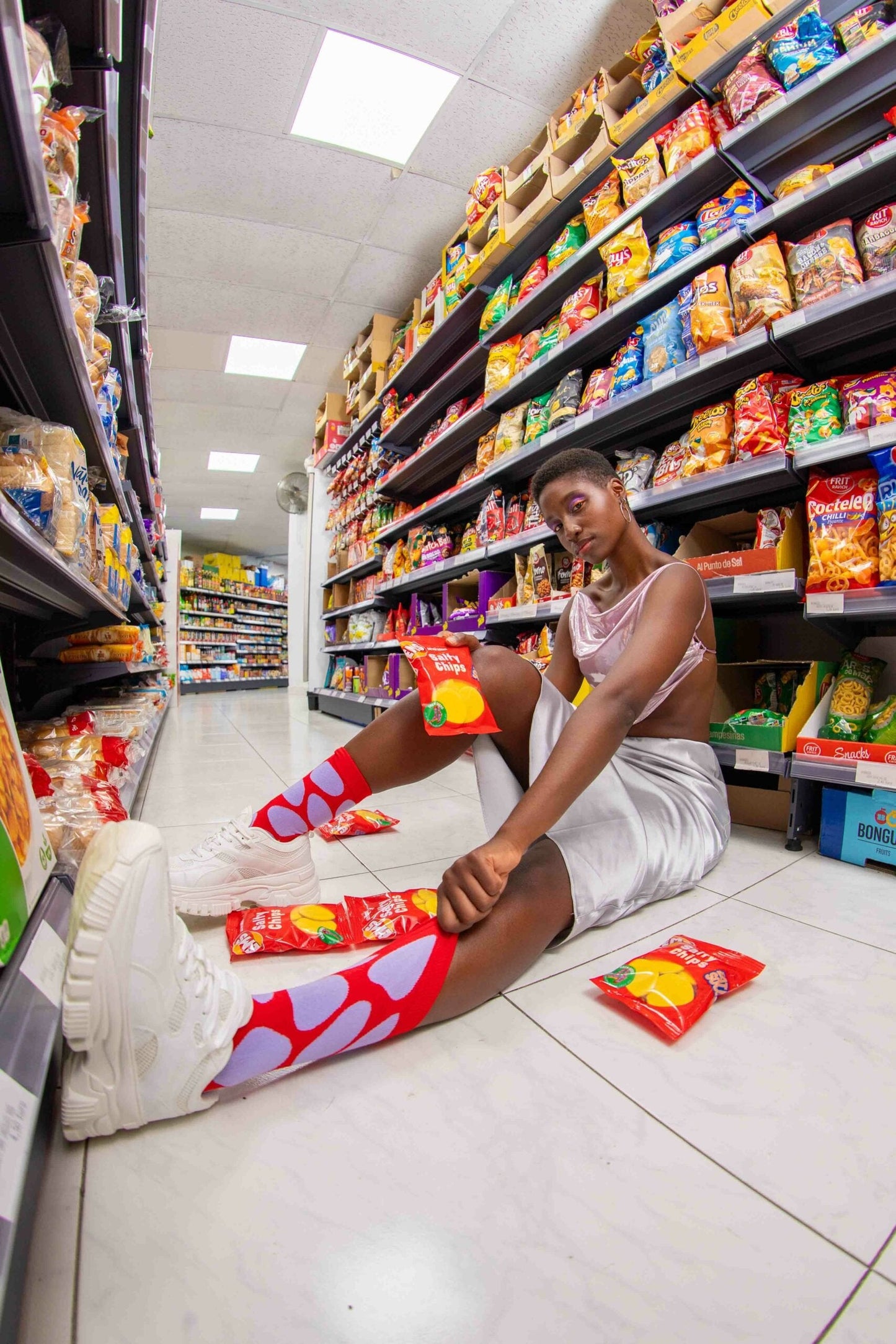 Eat My Socks - Adult Salted Chips Socks