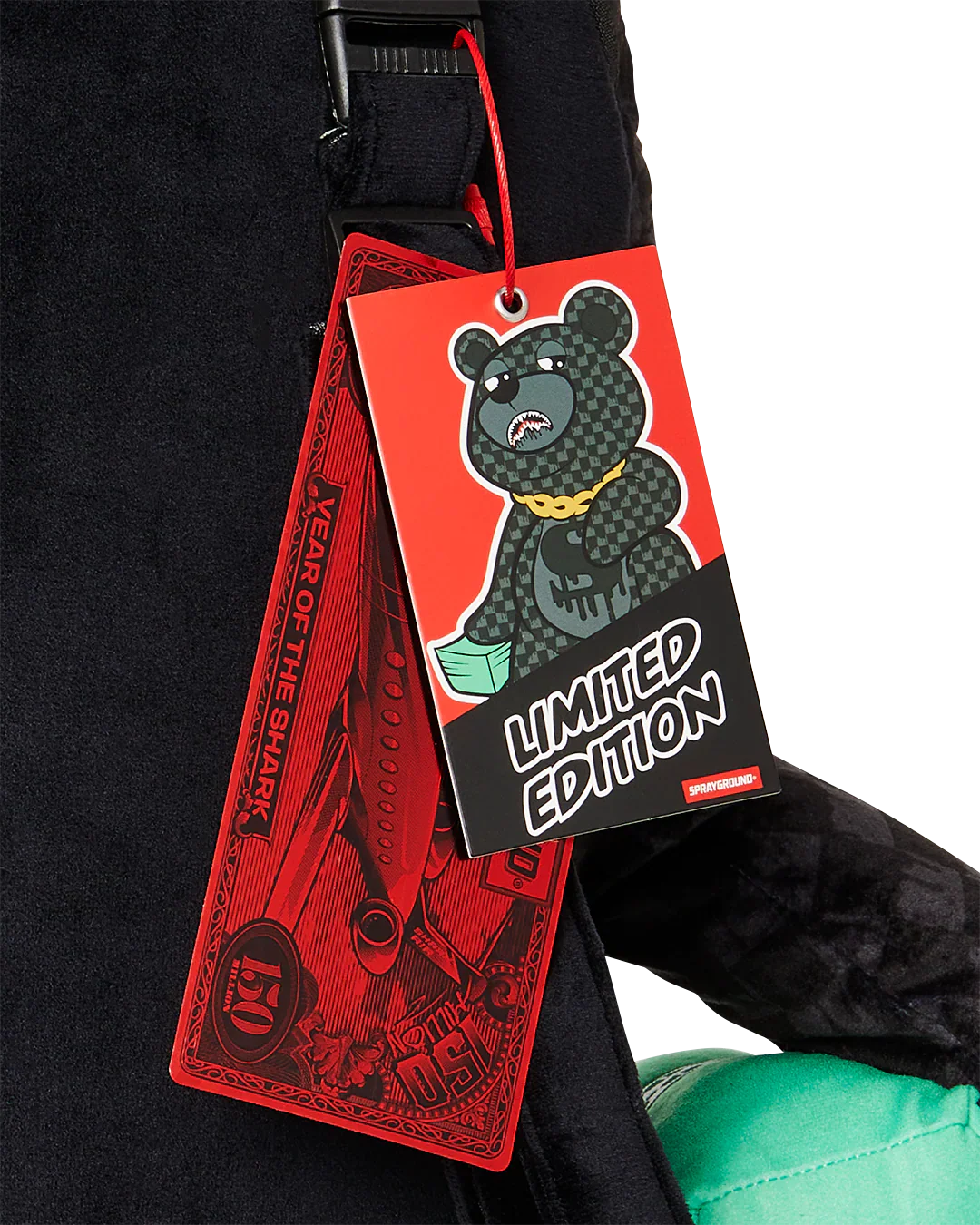 Sprayground - Sharks Money Bear Teddy Backpack