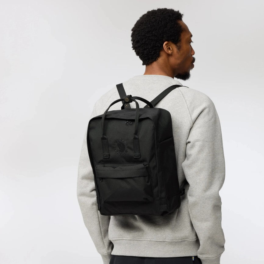 Fjällräven Kånken - RE-Kanken Siyah Özel Seri Sırt Çantası