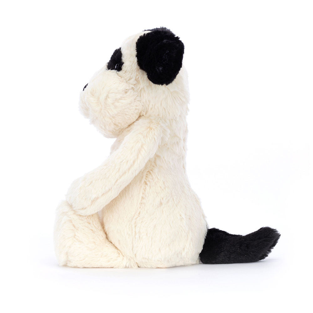 JellyCat - Bashful Black & Cream Puppy Plush Toy 31 cm