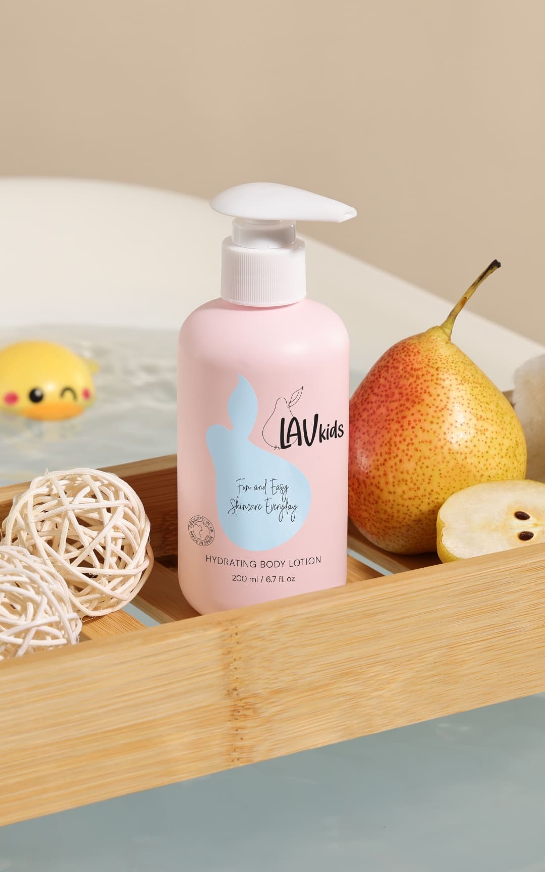 Lav Kids - Body Lotion for Children's Sensitive Skin