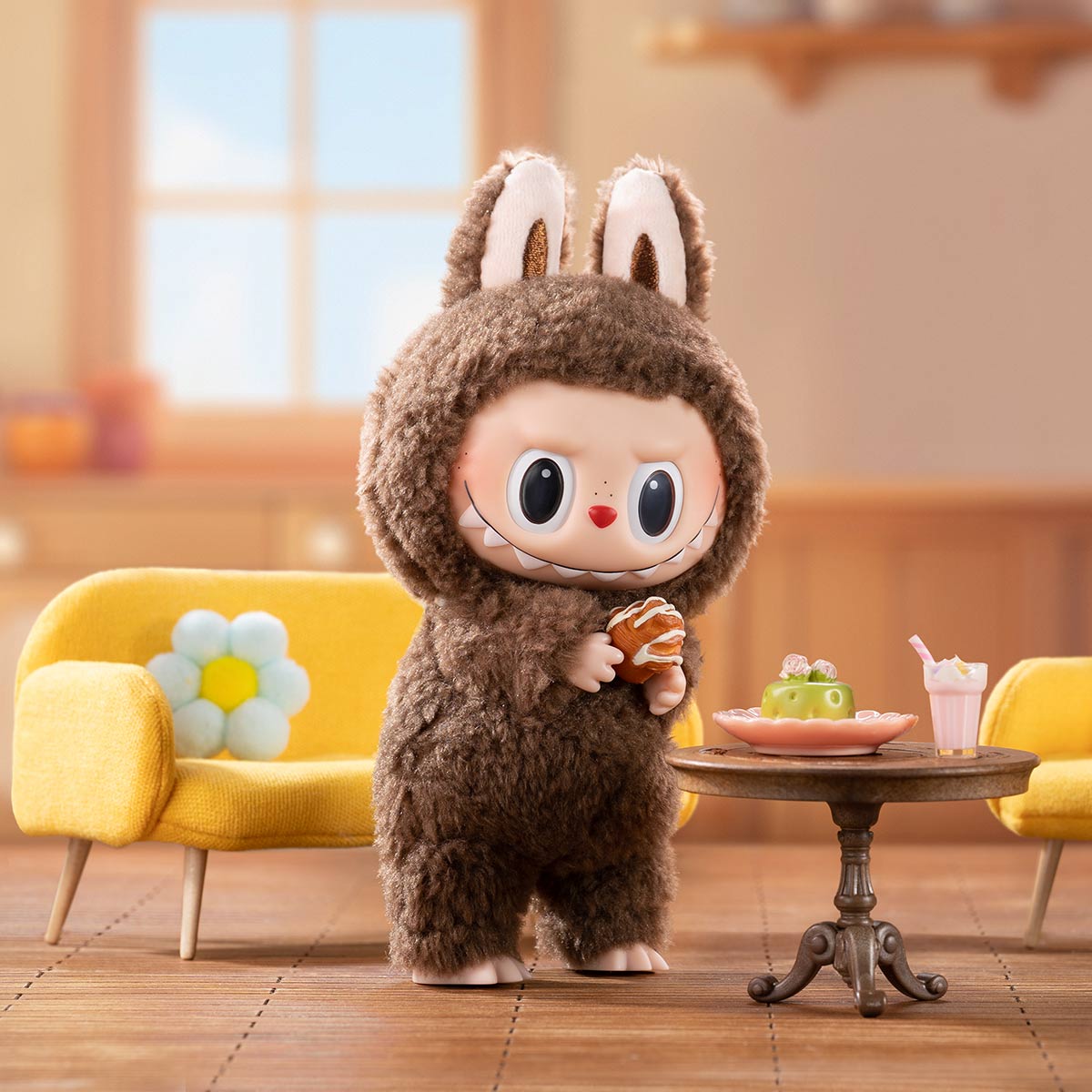 Pop Mart - Original Labubu THE MONSTERS: Exciting Macaron Vinyl Plush Doll Surprise Blindfold