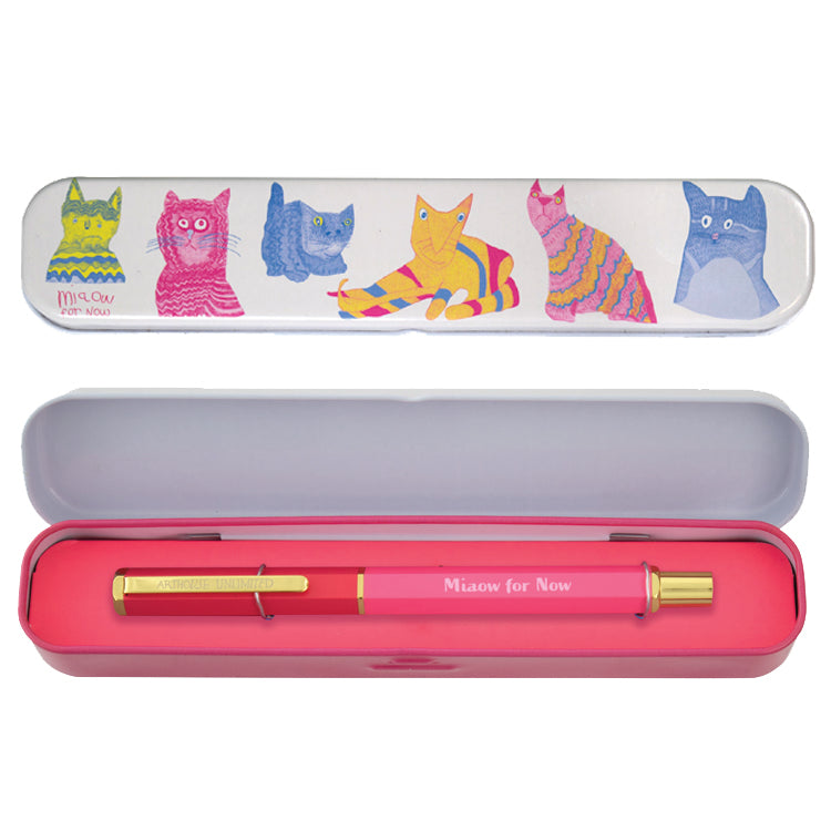 Portico Designs - Arthouse Unlimited Miaow Kutulu Tükenmez Kalem
