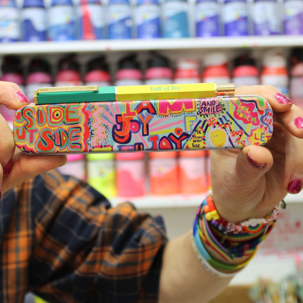 بورتيكو ديزاينز - قلم حبر جاف آرت هاوس أنليميتد جويفول في علبة