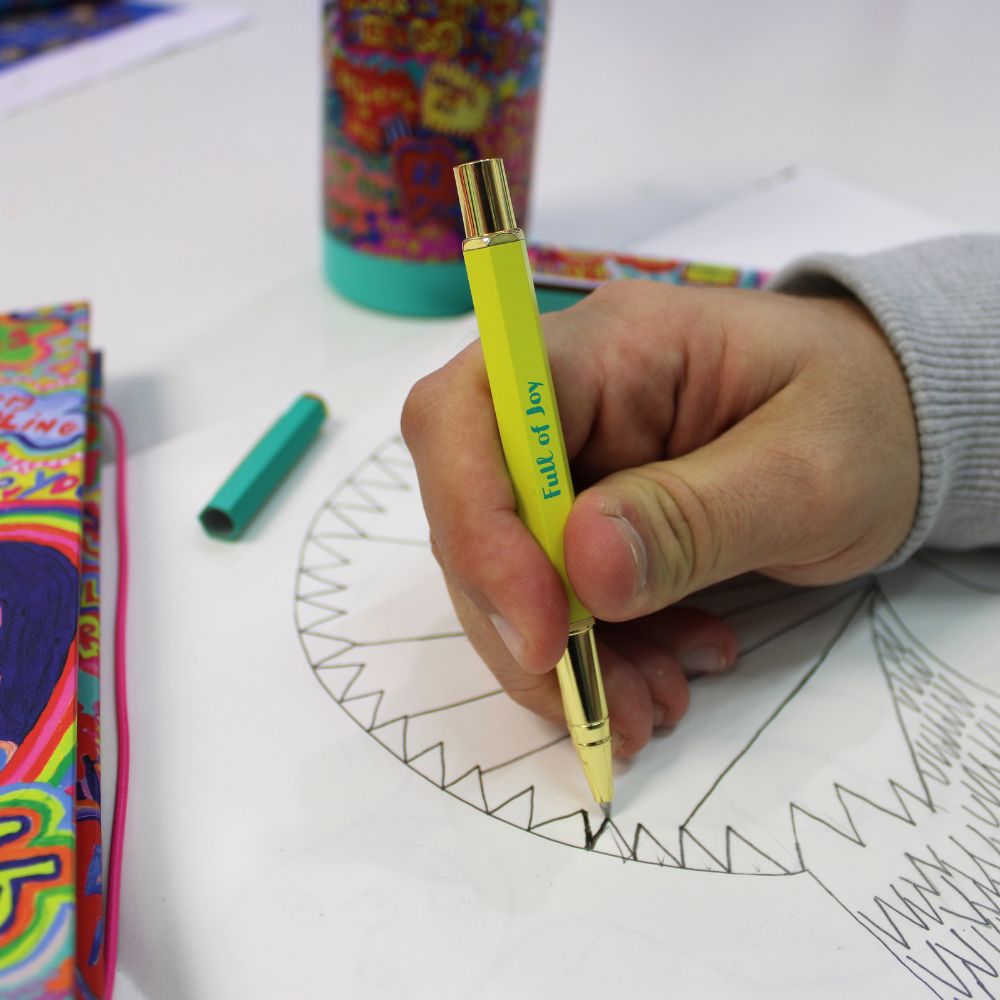 بورتيكو ديزاينز - قلم حبر جاف آرت هاوس أنليميتد جويفول في علبة