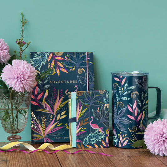 Portico Designs - Sara Miller: Botanical Paradise A5 Travel Diary