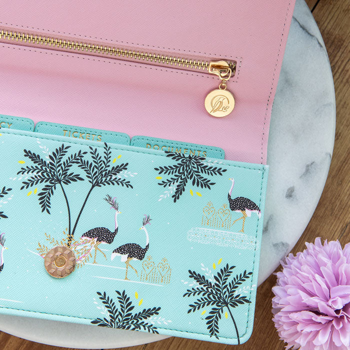 Portico Designs - Sara Miller: Savannah Travel and Multipurpose Wallet