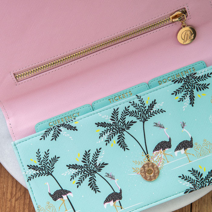 Portico Designs - Sara Miller: Savannah Travel and Multipurpose Wallet