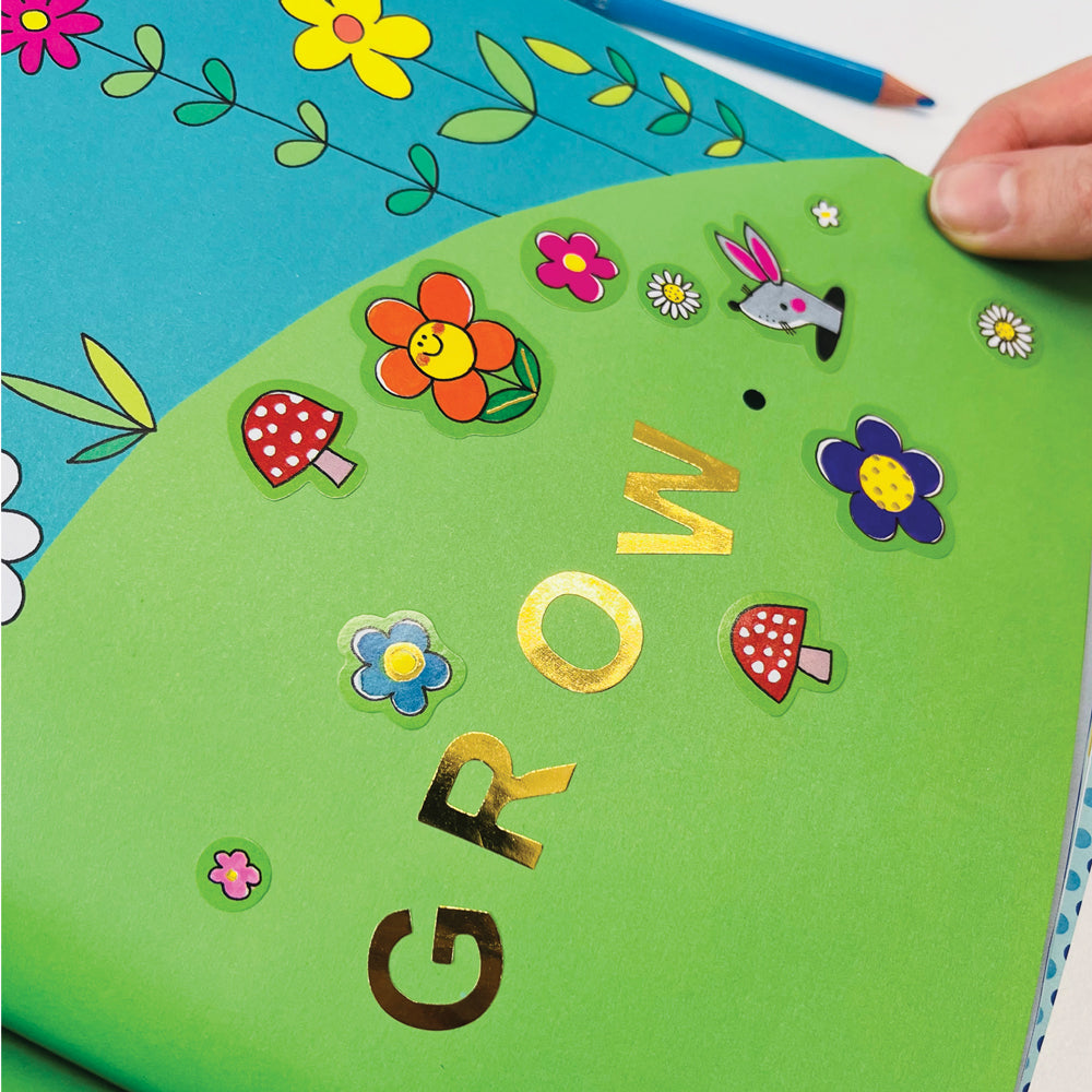 Rachel Ellen - Love Our Planet Sticker Scene Coloring and Activity Book