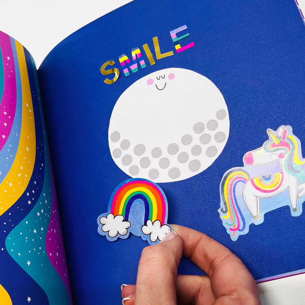 Rachel Ellen - Moondance Sticker Scene Coloring and Activity Book
