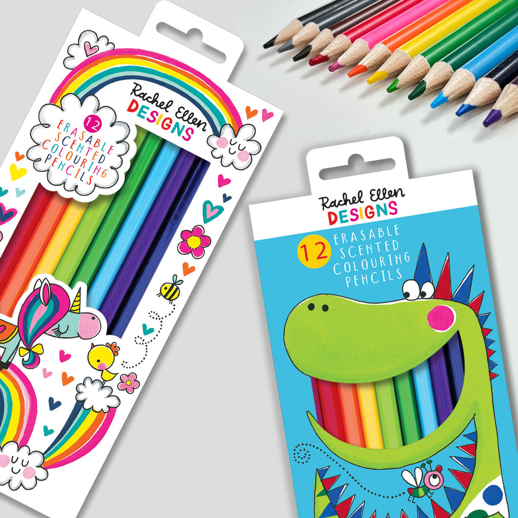Rachel Ellen - Unicorns Scented and Erasable Crayon Set