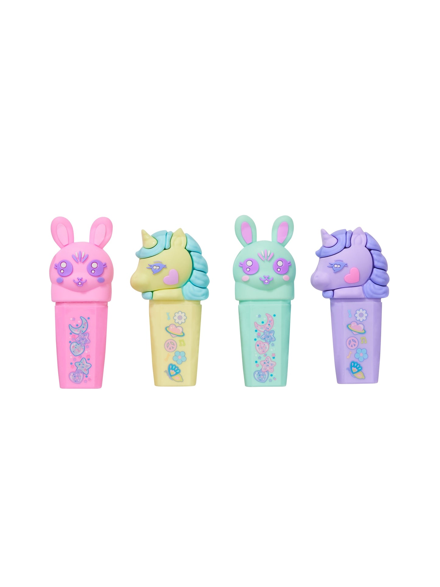 Smiggle - All Stars Scented Highlighter 4-Piece Pen Set