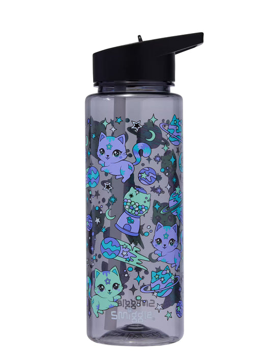 Smiggle - Rush 740ml BPA-Free Water Bottle with Straw