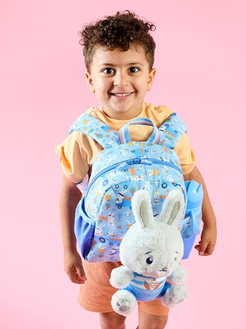 Smiggle - Out & About Nursery School Backpack with Removable Toys